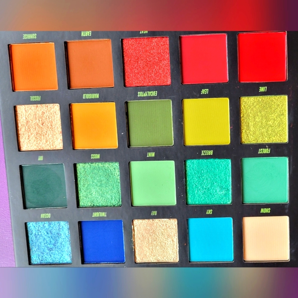 Limited Edition- Discontinued- BEAUTY BAY - WILDERNESS Eyeshadow Palette